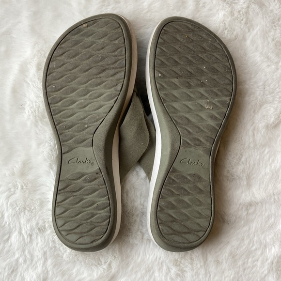 Cloudstepper by Clarks Grey Soft Cushion Sandals - Picture 5 of 5